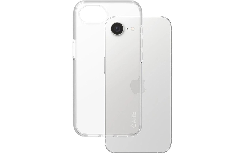 CARE Coque arrière Urban Combat iPhone 17e/16e Transparent