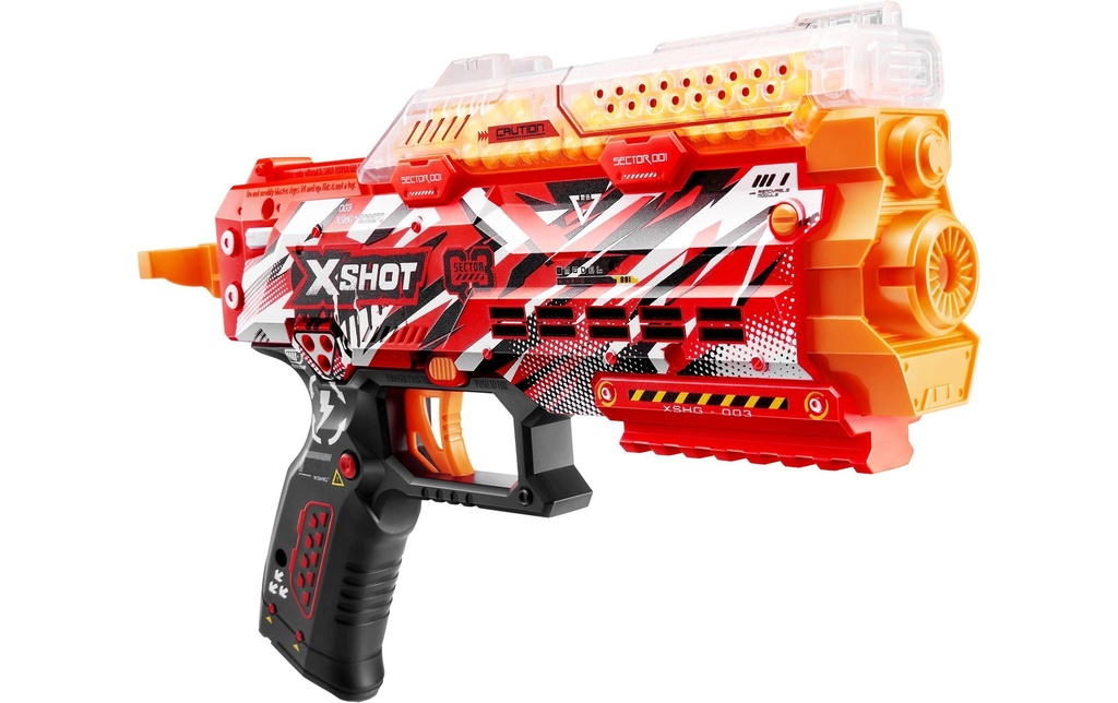 X-Shot Hyper Gel Stinger Blaster avec billes de gel – EN71 Série 1