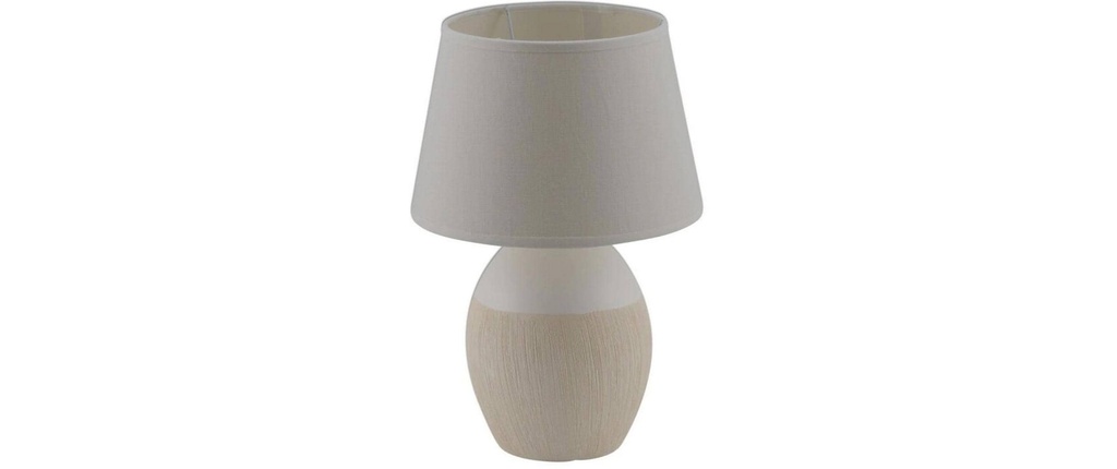 Näve Lampe de bureau «Talia» h: 31 cm Blanc