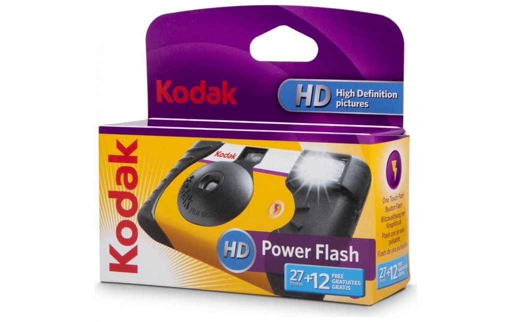 Kodak Appareil photo jetable Power Flash 27 + 12