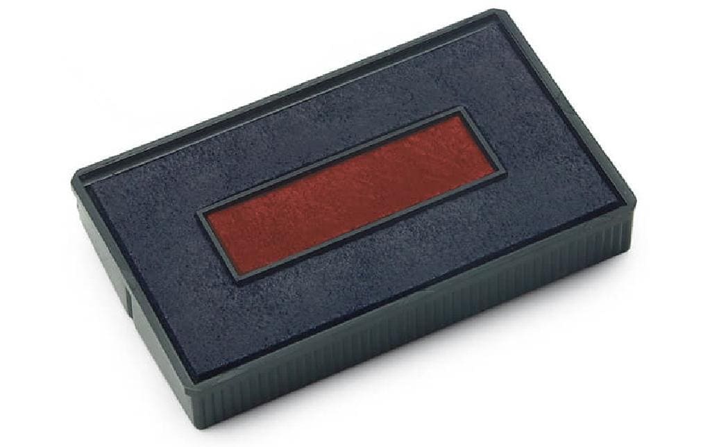 Colop Tampon de rechange E/200 Bleu / Rouge