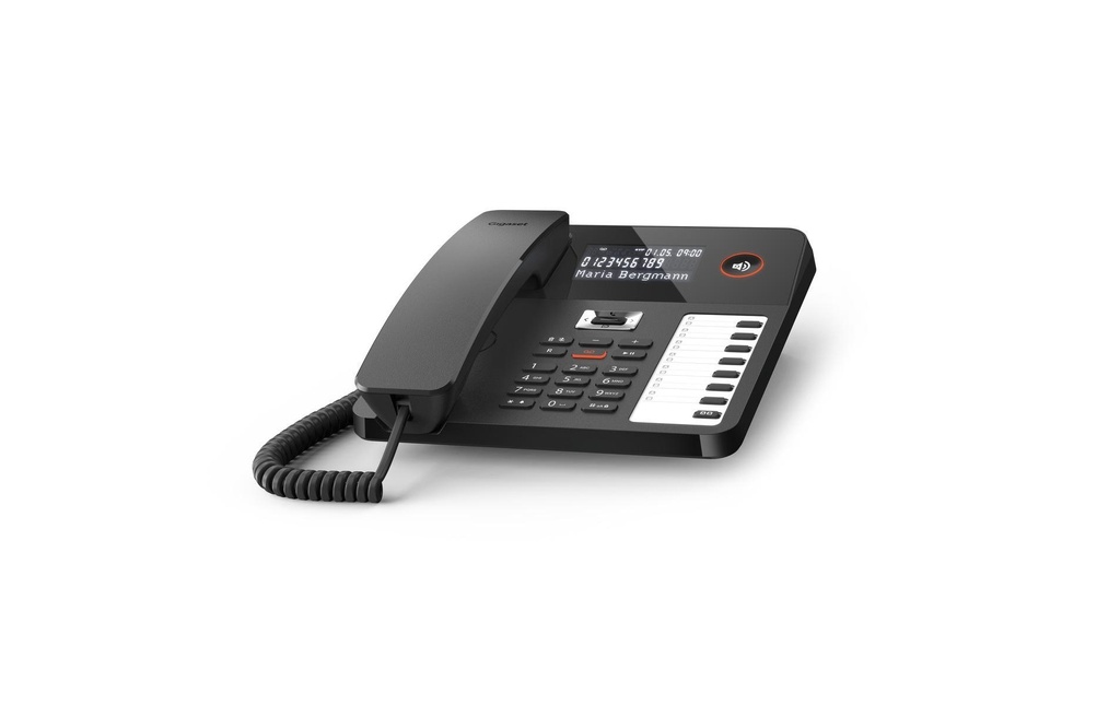 Gigaset Téléphone de bureau DESK 800A Noir