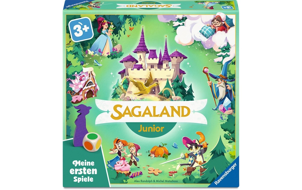 Ravensburger Jeu de mémoire Sagaland Junior version allemande