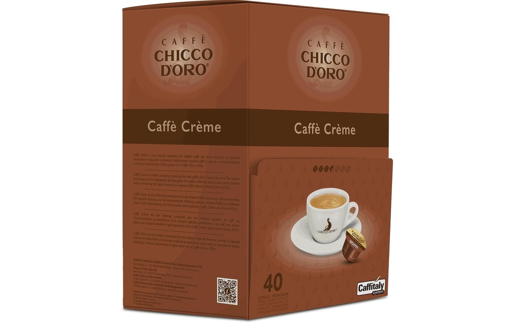 [245802130] CHICCO D'ORO Capsule café Caffè Crème (40 pces)