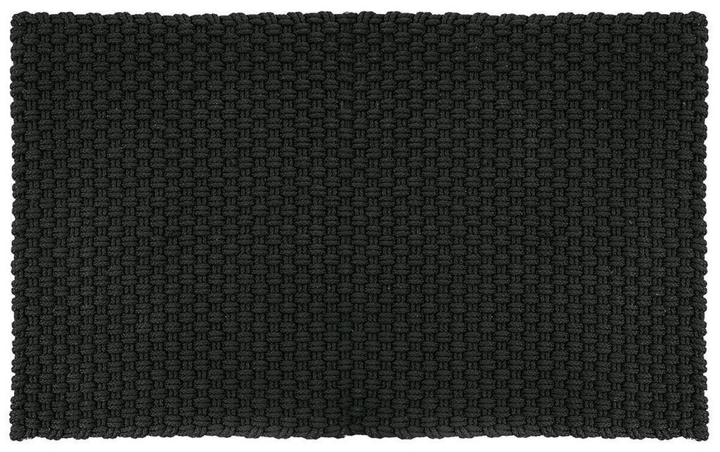 pad Tapis de sol UNI In/Outdoor 52 cm x 72 cm, noir