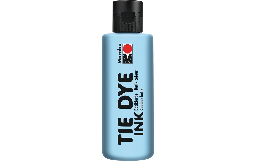 Marabu Peinture pour textile Tie Dye Ink, 80 ml, 256 Bleu pastel