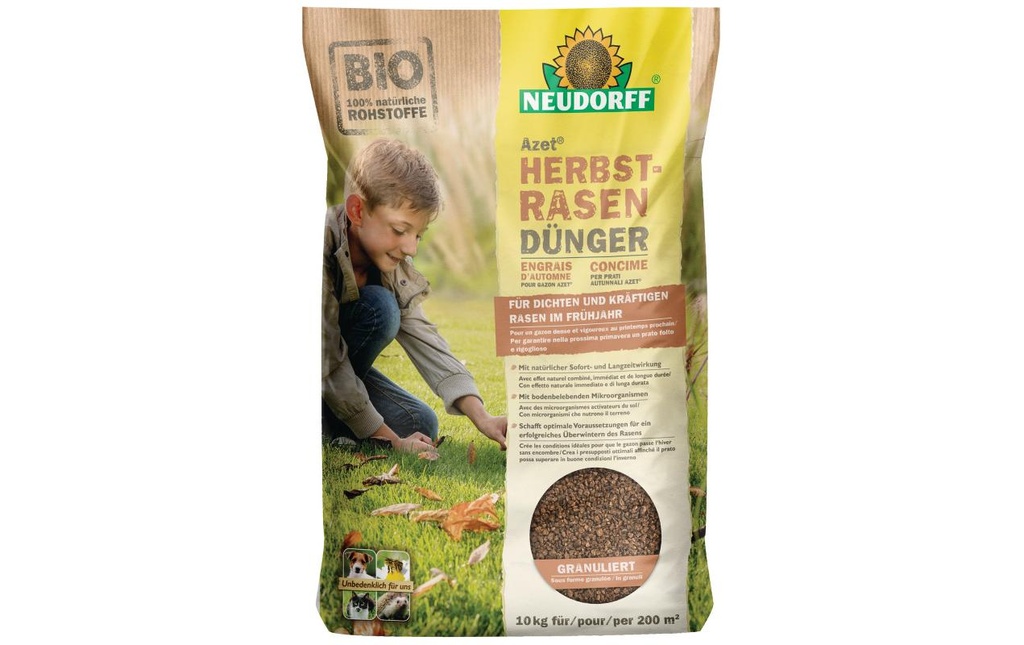 Neudorff Engrais gazon d'automne Azet, 10 kg