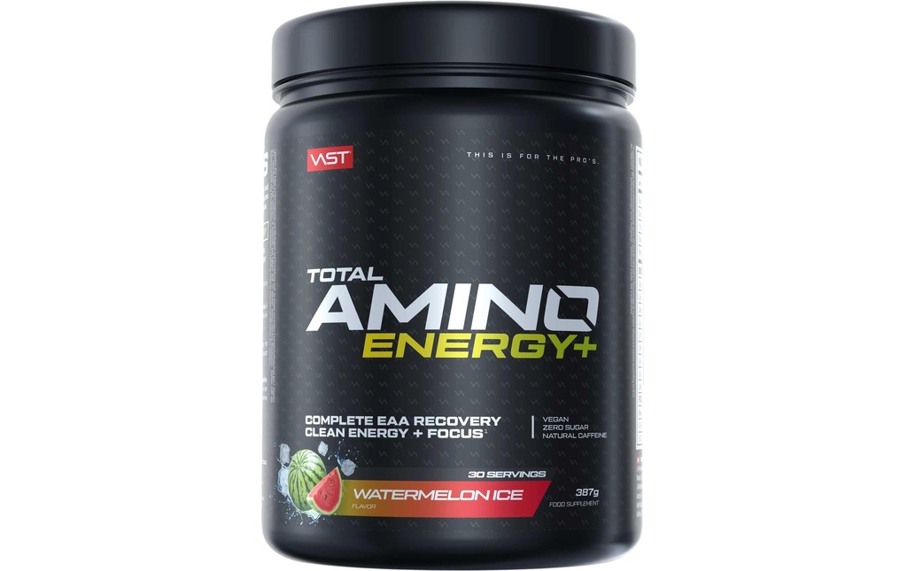 VAST Poudre Total Amino Energy Boîte: 375g, Glace à la pastèque