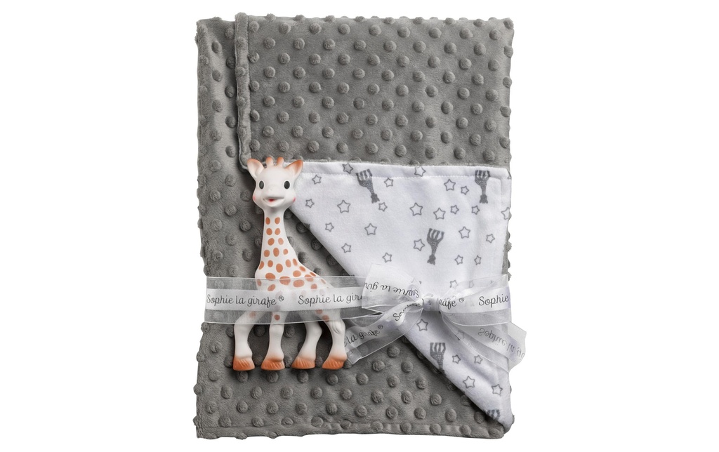 Sophie la girafe Coffret cadeau Couverture douillette 2 pièces