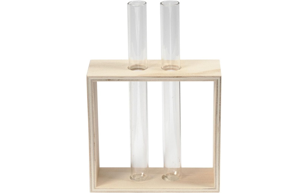 Creativ Company Article en bois Support pour tubes à essai 1 pièce