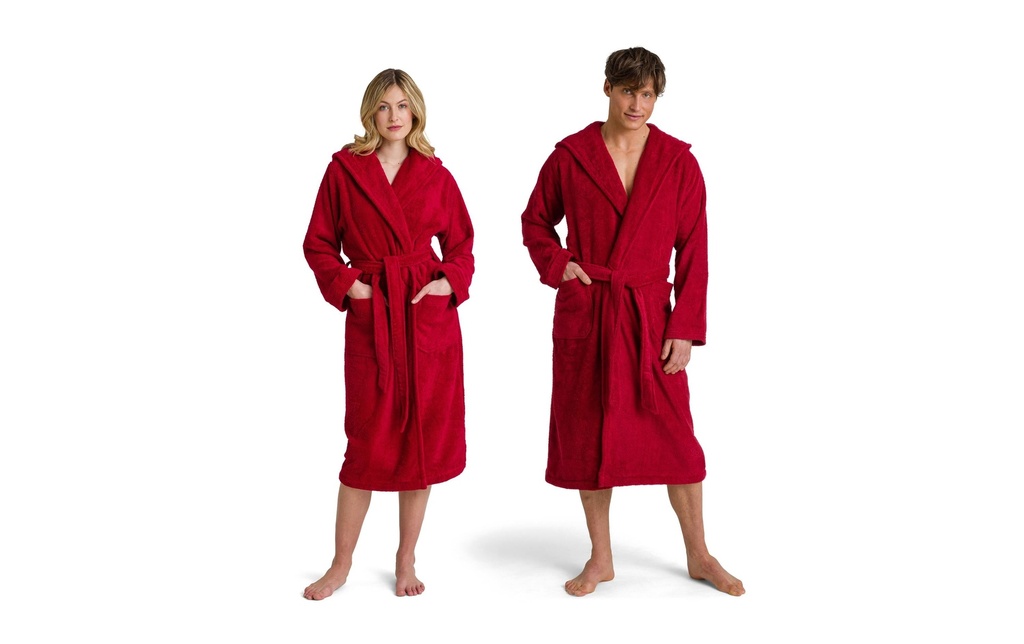 Möve Peignoir Superwuschel L, Rouge