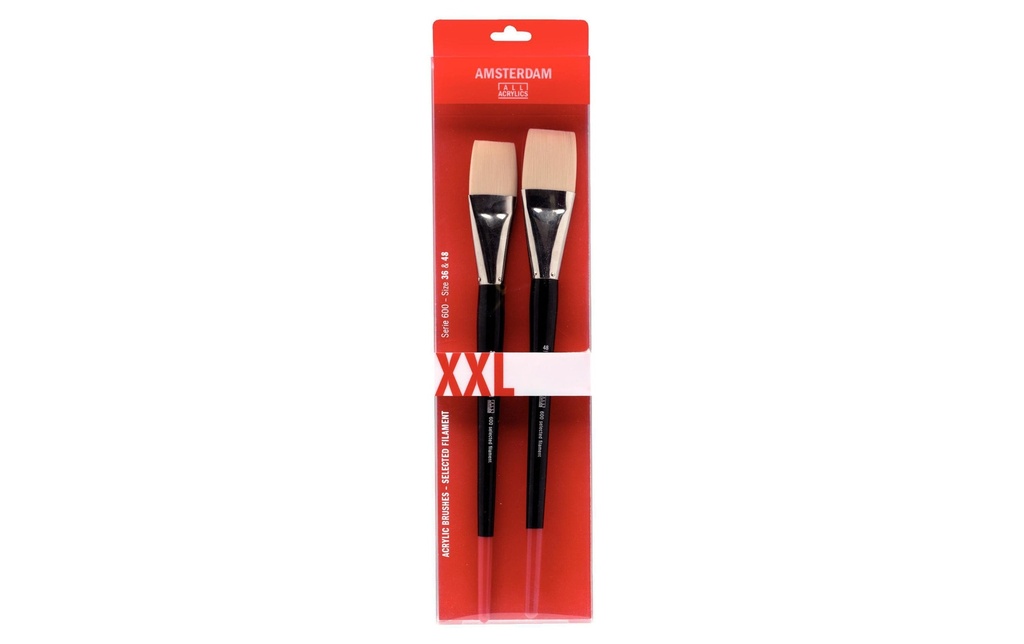 AMSTERDAM Set pinceaux série 600 XXL (2 pces)