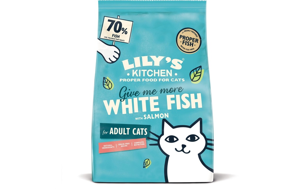Lily's Kitchen Alimentation sèche Poisson, 800g