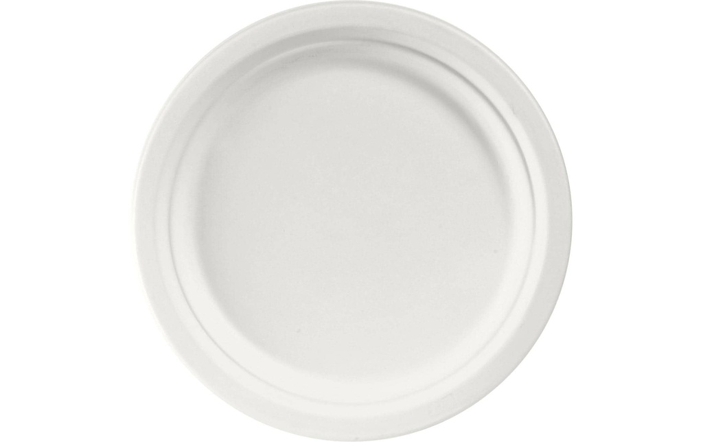 DUNI Assiette Bagasse 22cm (50 pces)