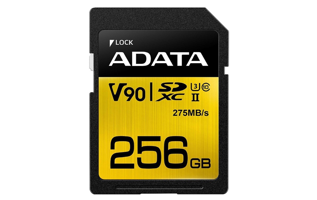ADATA Carte SDXC Premier ONE UHS-II 256 GB