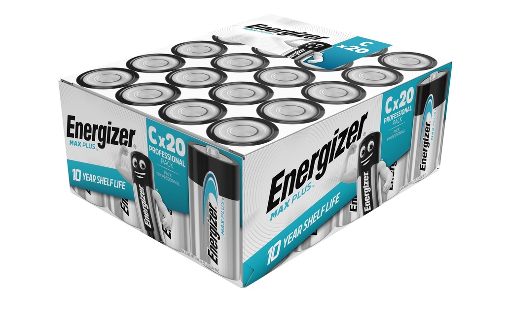 Energizer Pile Max Plus Baby C , 20 Pièce/s
