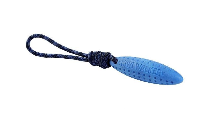 KIWI WALKER Jouet pour chien Zeppelin bleu, 17 cm