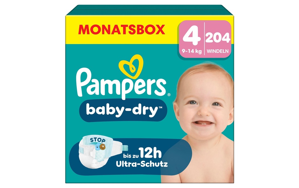 Pampers Couches Baby Dry Maxi taille 4