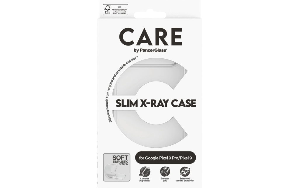 CARE Coque arrière Fashion X-Ray Soft Basic Pixel 9 Pro/Pixel 9