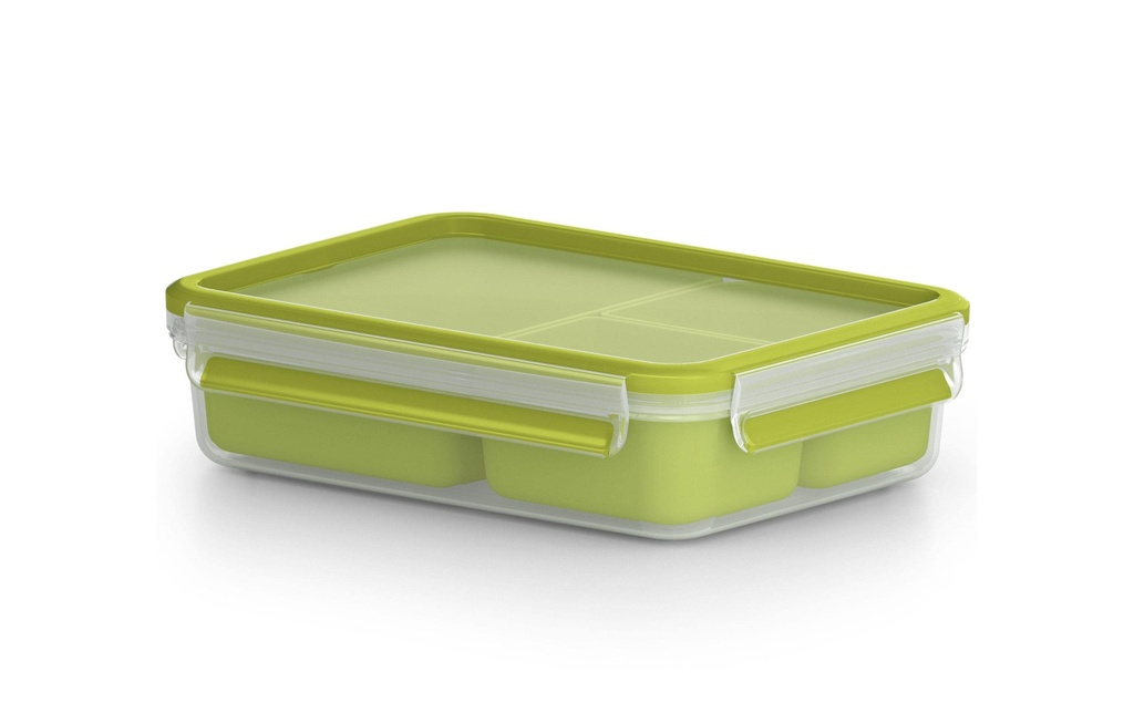 Emsa Boîte casse-croûte Clip & Go 1.2 l, Vert