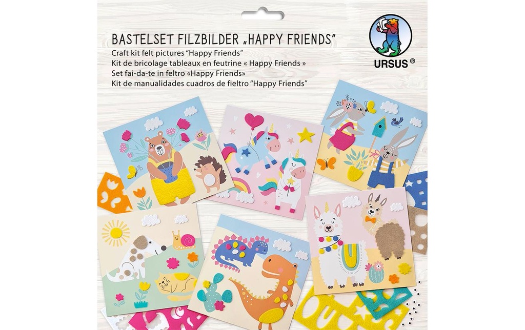 URSUS Kits de bricolage Tableaux en feutre