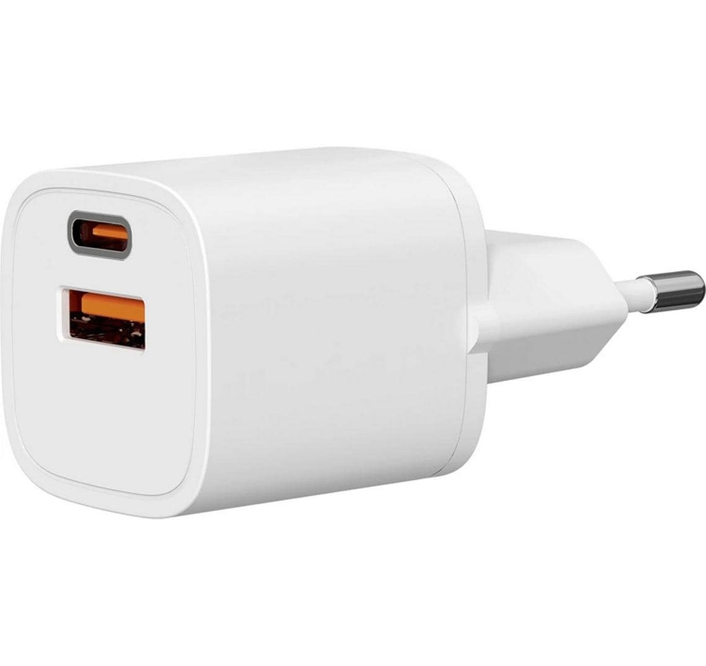 STEFFEN Chargeur mural USB 1 x T13, avec USB C et A 5 V, 3A, 33W