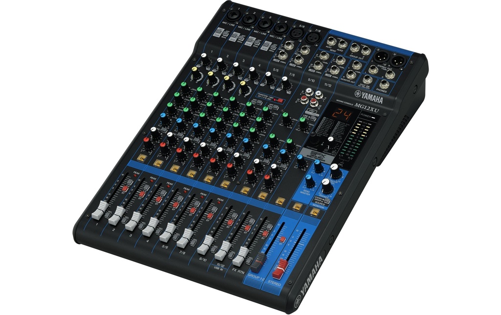 Yamaha Table de mixage MG12XU - 12 canaux, analogique