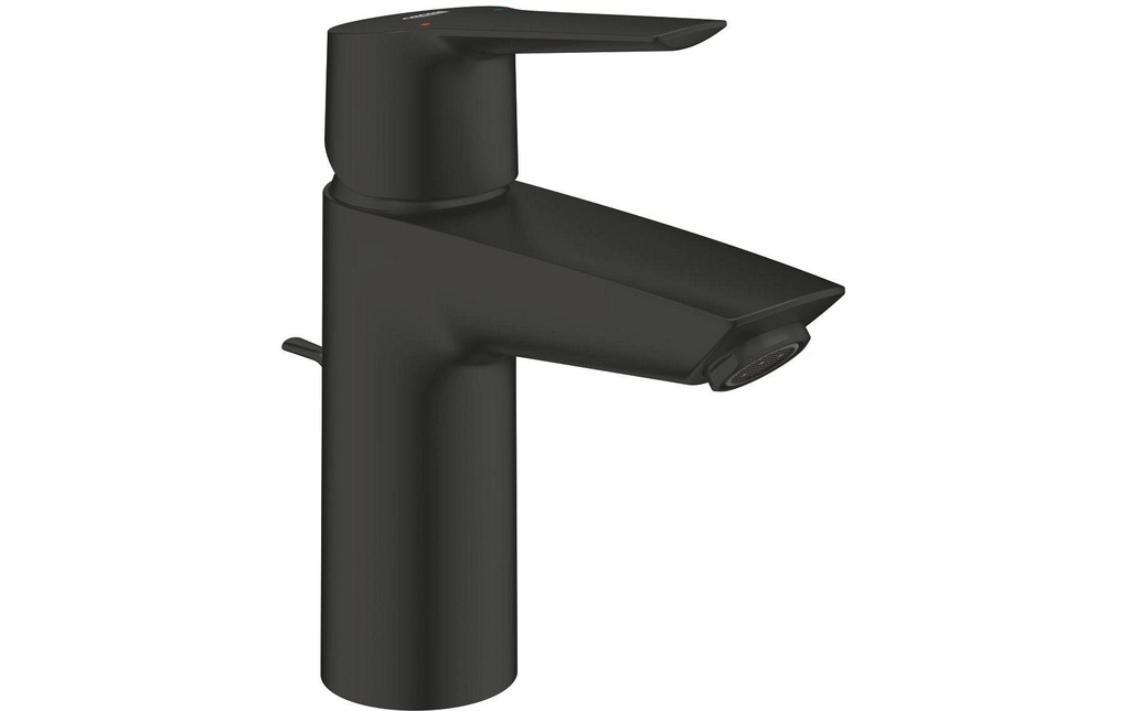 GROHE Lancement S-Size noir mat avec garniture d'écoulement