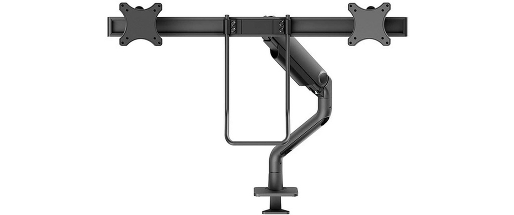 NEOMOUNTS Supports de table DS75S-950BL2 jusqu’à 8 kg – Noir