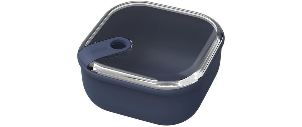 Rotho Boîte casse-croûte Ela 1 l, bleu nuit