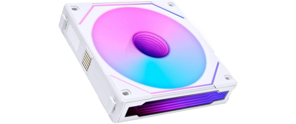 Lian Li Ventilateur PC Uni Fan SL-INF 120 ARGB Reverse Blade Blanc