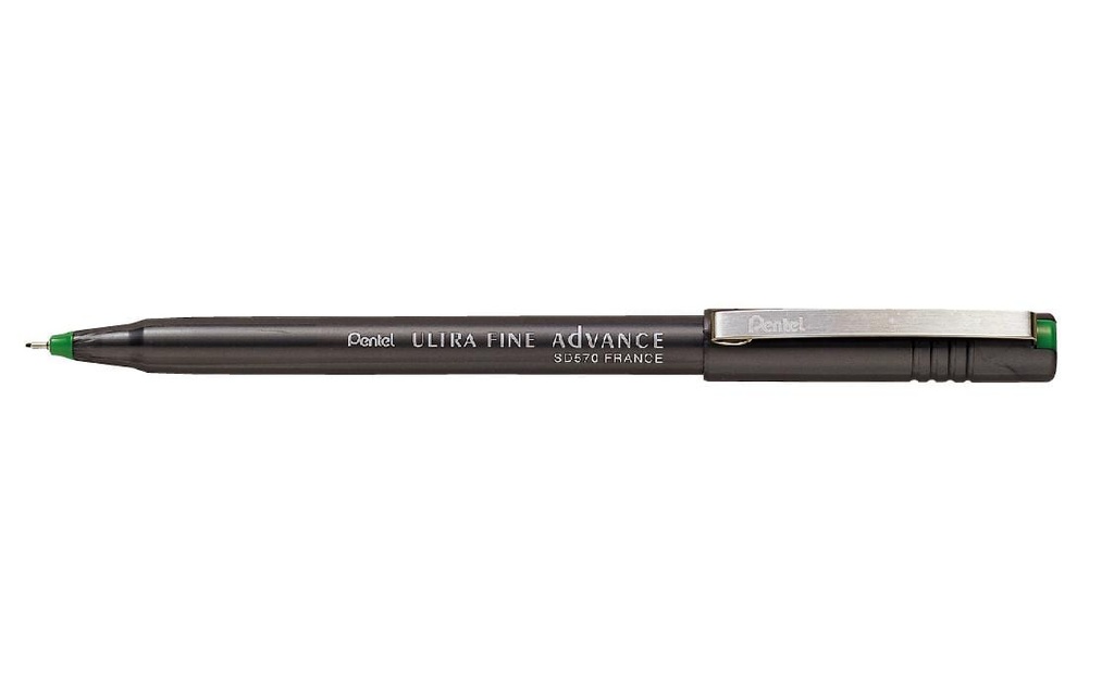 pentel Fineliner Advance Ultra-Fine 0.6 mm, Vert