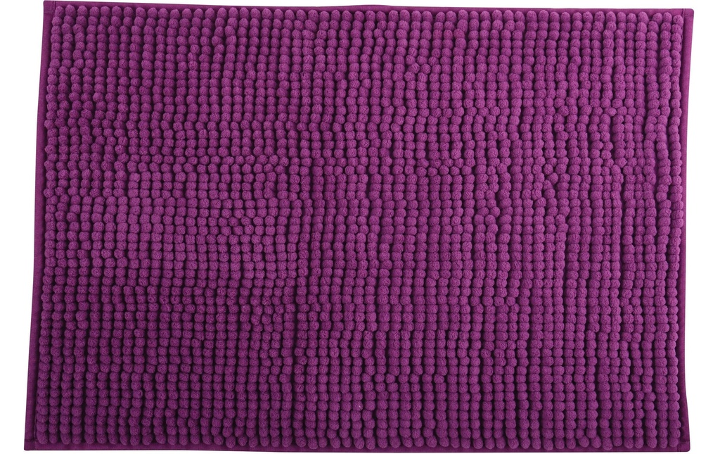 MSV Tapis de bain Chenille 40 x 60 cm, Violet