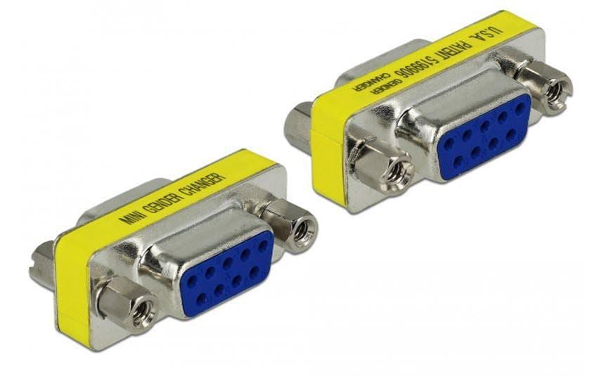 Delock Changeur de genre DB9 RS-232 f - f