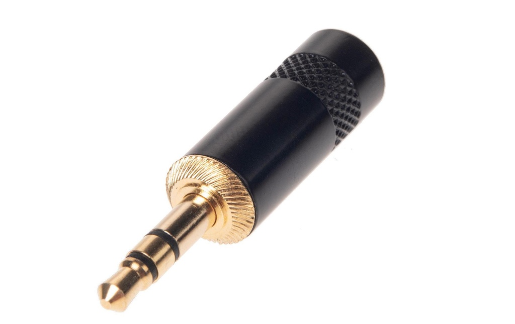 Bemero Connecteur BC3001BK-M Prise jack stéréo 3,5 mm noir