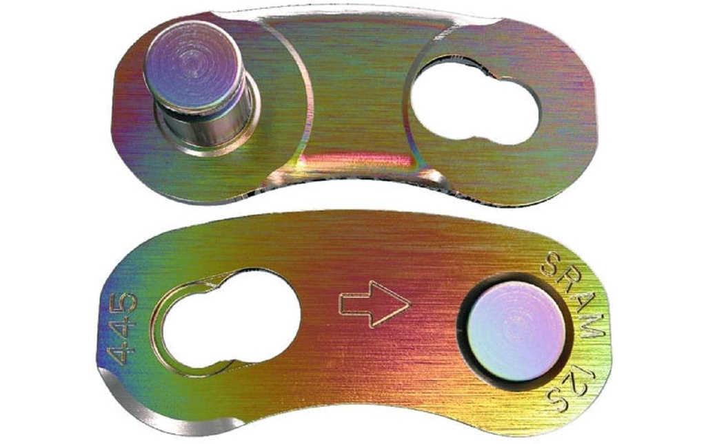 Sram Maillon de fermeture de chaîne PowerLock 12 positions, 4 pièces – Argent
