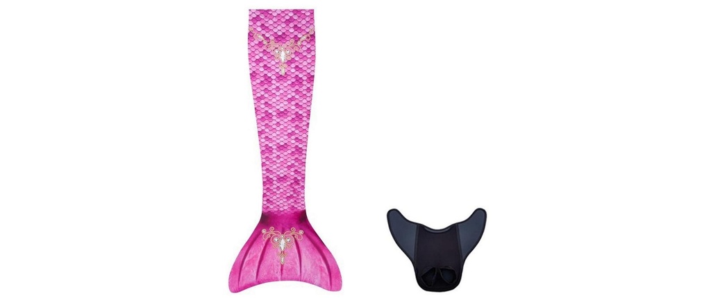 Meili Palmes de natation Palmes de sirène Princess XS