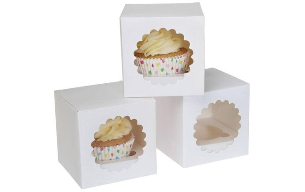 House of Marie Boîte à cupcakes 9 x 9 x 9 cm, 3 Pièce/s
