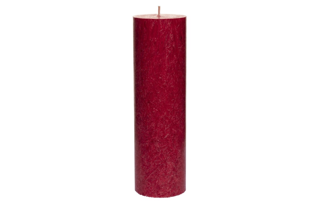 Herzog Kerzen AG Bougie pilier Kristallo Alto 20 cm Ruby