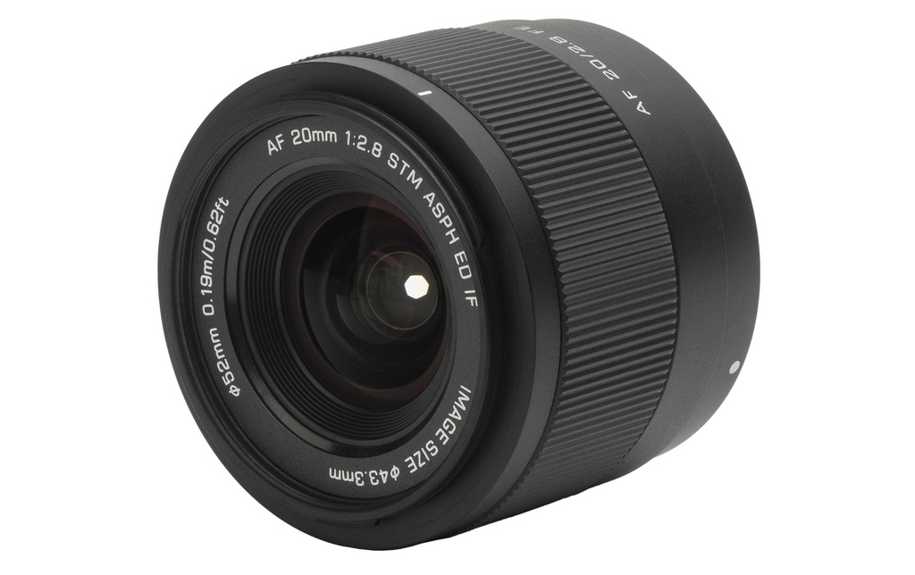 Viltrox Longueur focale fixe AF 20mm F/2.8 – Sony E-Mount