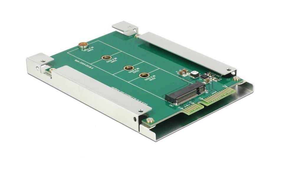 Delock Platine adaptatrice 2,5” pour modules M.2