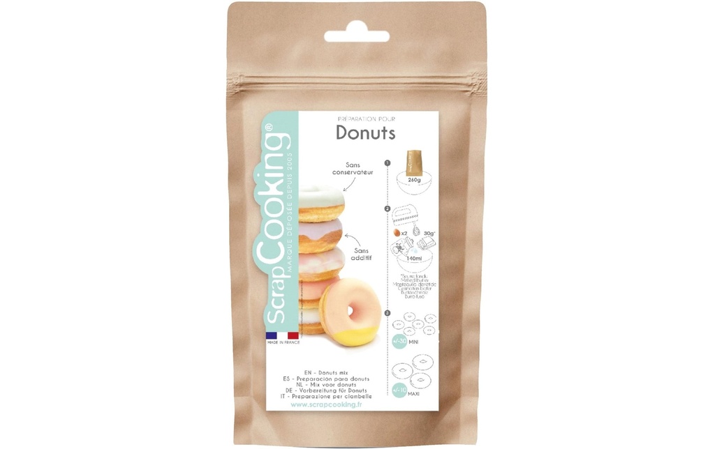 ScrapCooking Mélange prêt à l'emploi Donuts 270 g