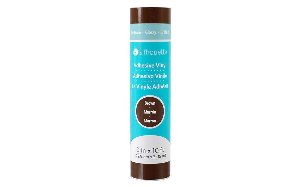 Silhouette Film de vinyle Glossy 22.9 cm Marron
