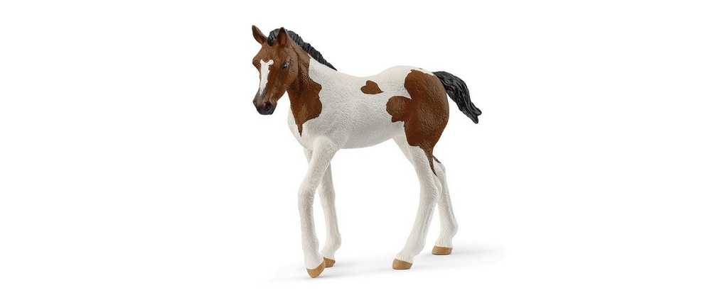 Schleich Figurine de jeu Horse Club Poulain Paint Horse