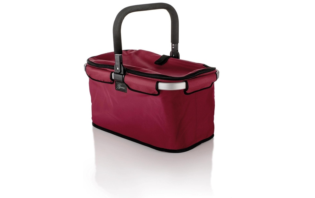 Genius Panier de course Falko Duo Bordeaux