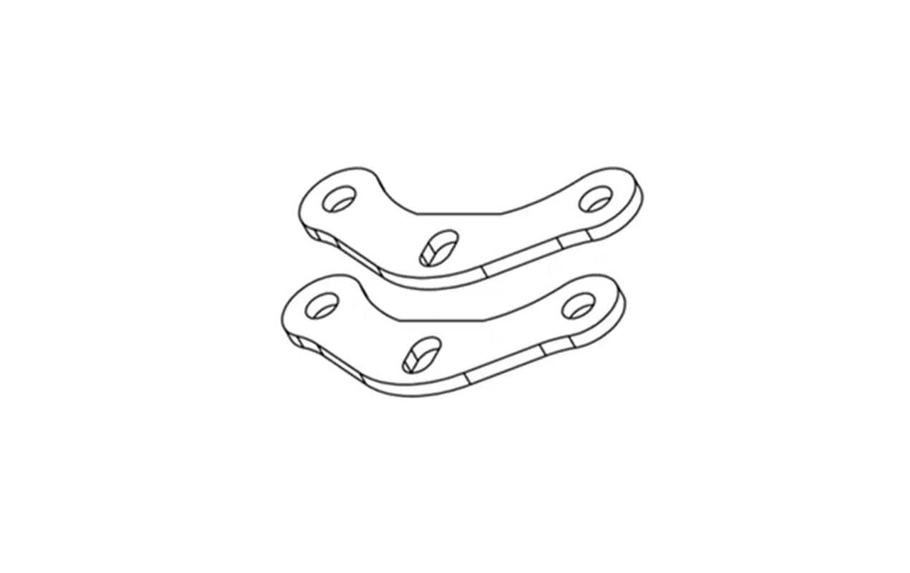 Turbo Racing Bras de direction 2 pièces