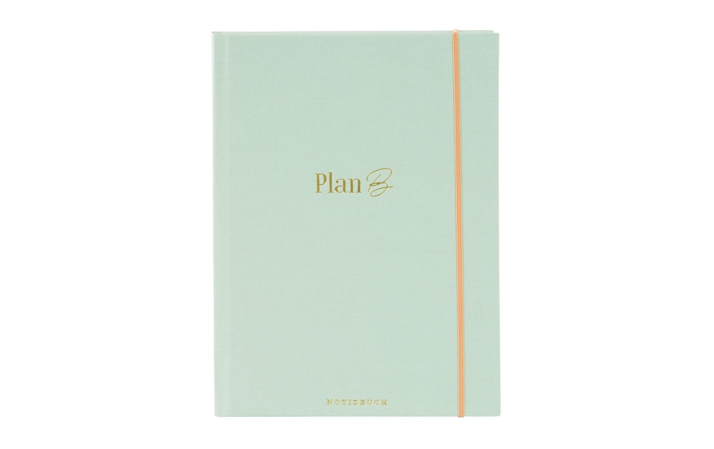 Goldbuch Bloc-notes Plan B A5, Pois, Vert