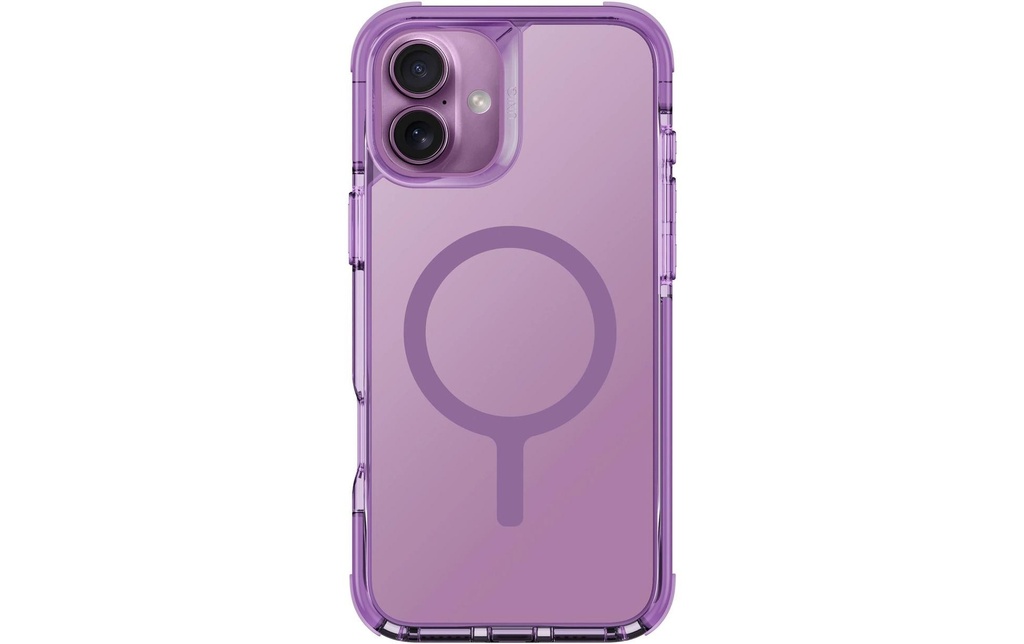 Uniq Coque arrière Combat hybride iPhone 16 Plus Rose