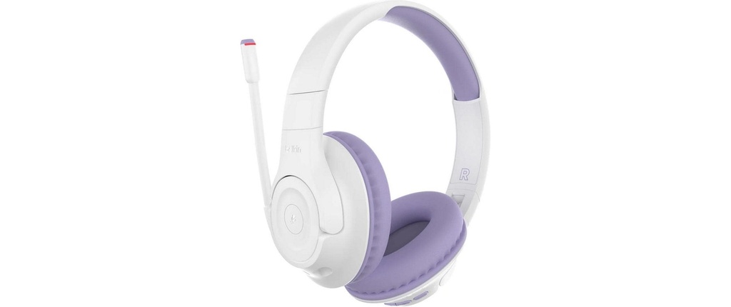 Belkin Casques supra-auriculaires Wireless Soundform Inspire Violet; Blanc