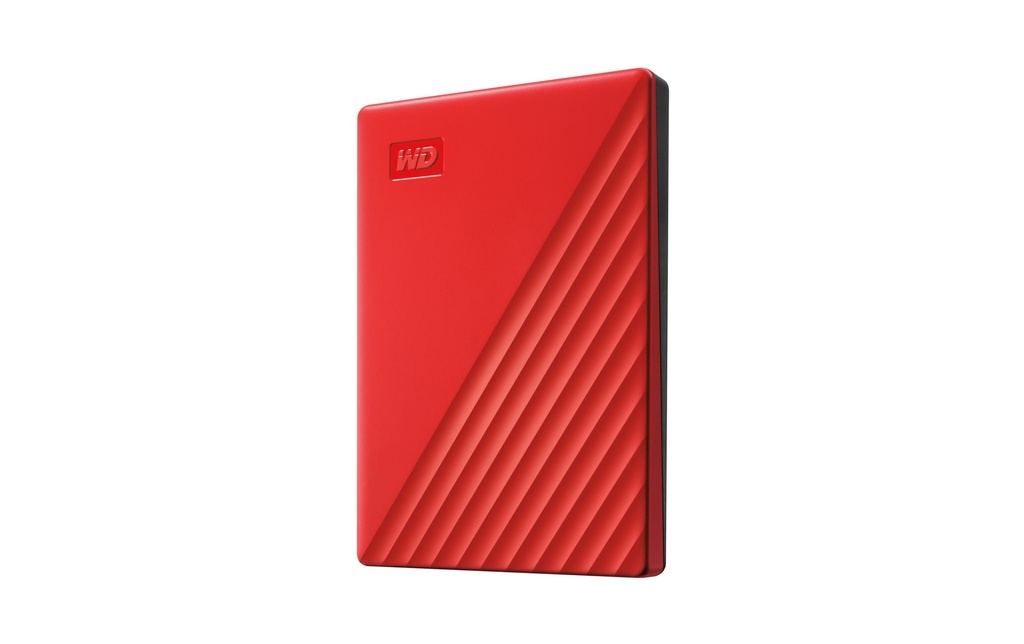 Western Digital Disque dur externe My Passport 2 TB, Rouge